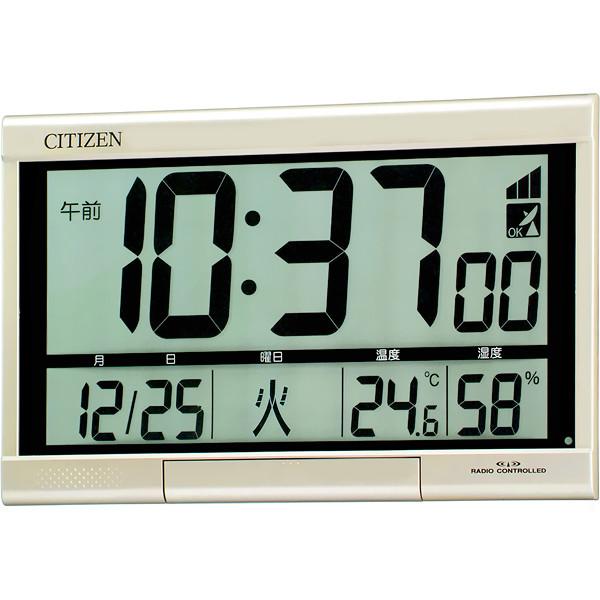 CITIZEN シチズン パルデジット 大型液晶 デジタル電波時計 CITIZEN（シチズン） パルデジットR062大型液晶デジタル電波時計