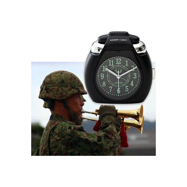 陸上自衛隊 生音収録 起床ラッパ目覚まし時計 : アイヒーリング - 通販