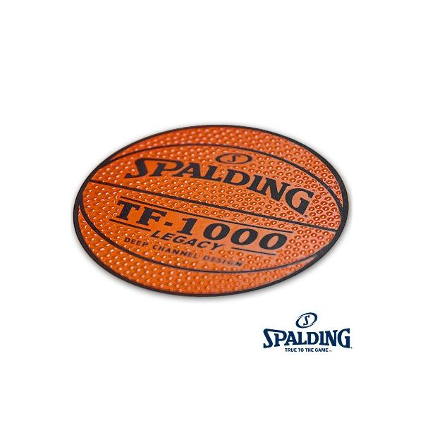 ◎内容：スポルディングバスケットボールをデザインしたシール。表面はボールの手触りを再現。スポルディングのバスケットボールTF-1000を元にして作った、バスケットボールの形をした2枚入りシール。ボールの手触りを再現した表面が特徴です。サイズ...