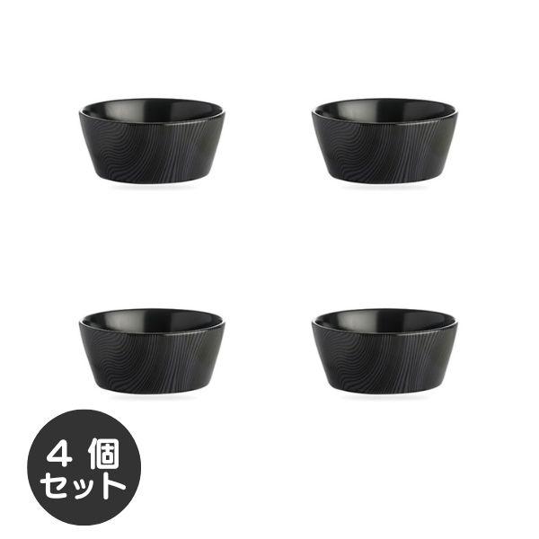 食器 ボウル ノリタケ ボブ 15cmボウル お得な4個セット(Black on Black)電子レンジ・食器洗浄機対応