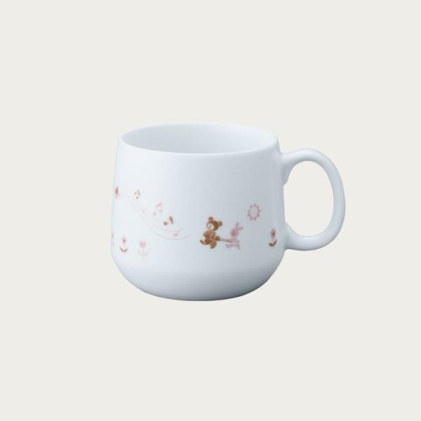 食器 子供用 マグカップ ノリタケ NORITAKE ライトステップ ピンク マグカップ