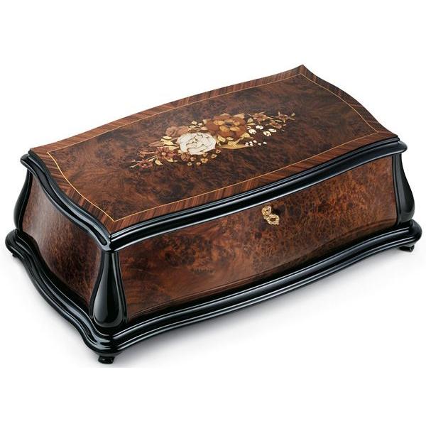 REUGE リュージュオルゴール アイボナのこぶ材とローズウッド 144弁4曲