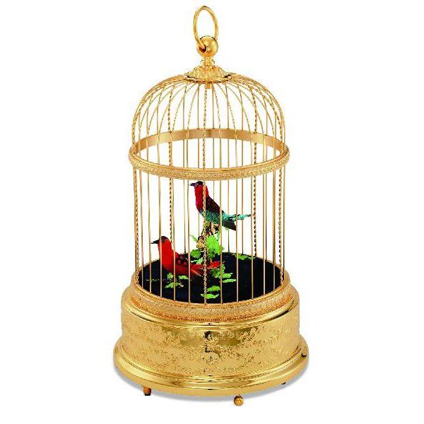 REUGE リュージュオルゴール シンギングバード 鳥かご(金メッキ REUGE リュージュオルゴール シンギングバード 鳥かご(金メッキ