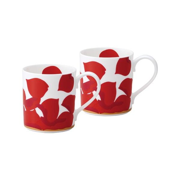 食器 マグカップ ノリタケ NORITAKE ROSA ROSSA（ローザロッサ） マグカップペアセット