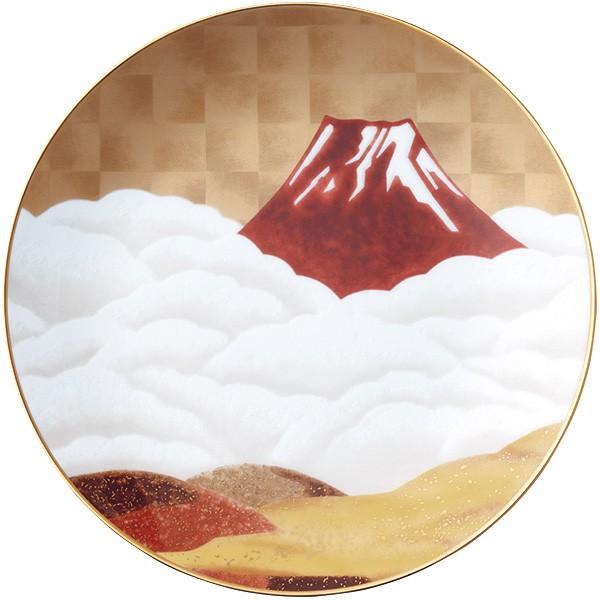 NORITAKE ノリタケ　赤富士　大皿 ノリタケ NORITAKE 富士山 27cm額皿 “赤富士” : テーブル