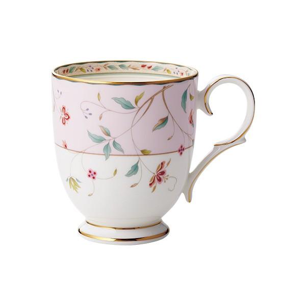 食器 マグカップ ノリタケ NORITAKE 花更紗 マグカップ(ピンク)