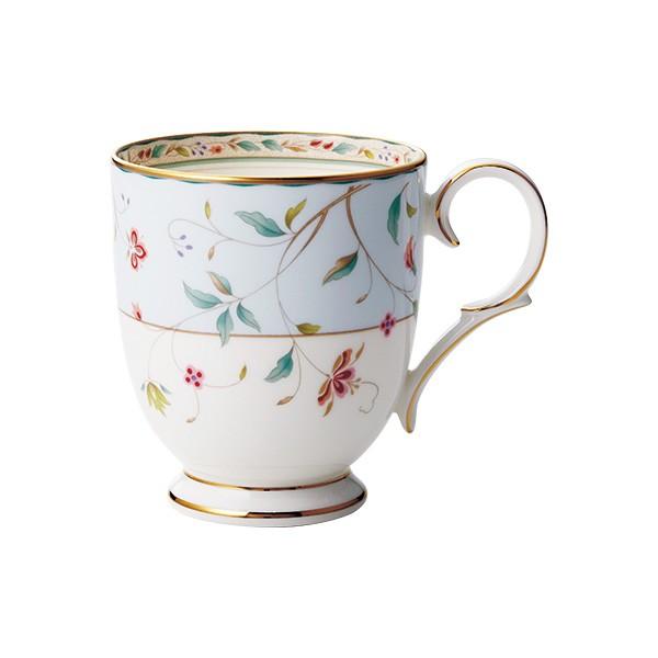 食器 マグカップ ノリタケ NORITAKE 花更紗 マグカップ(ブルー)