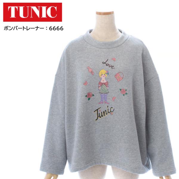 チュニック 先着順TUNIC商品5000円以上でミニタオル進呈 トレーナー