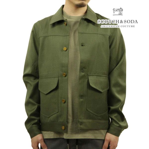予約商品 2月頃入荷予定 スコッチアンドソーダ メンズ トラッカージャケット 正規販売店 SCOTCH&SODA アウター ワークジャケット TRUCKER JACKET WITH WESTERN DETAILS BLUE VELVET 182139 401 51804 78 SCOTCH＆SODA（スコッチアンドソーダ） メンズ シャツジャケット 正規