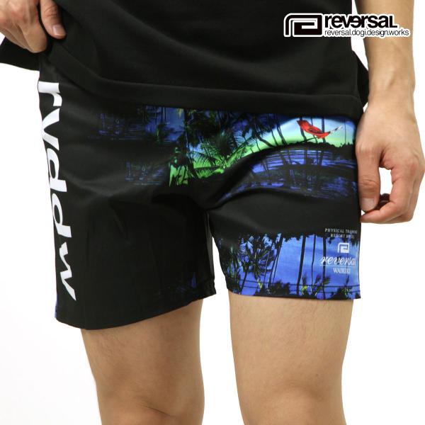 【ボーナスストア 誰でも+5% 5/30 0:00〜6/2 2:59】 リバーサル メンズ ショートパンツ 正規販売店 REVERSAL ボトムス ハーフパンツ ファイトパンツ