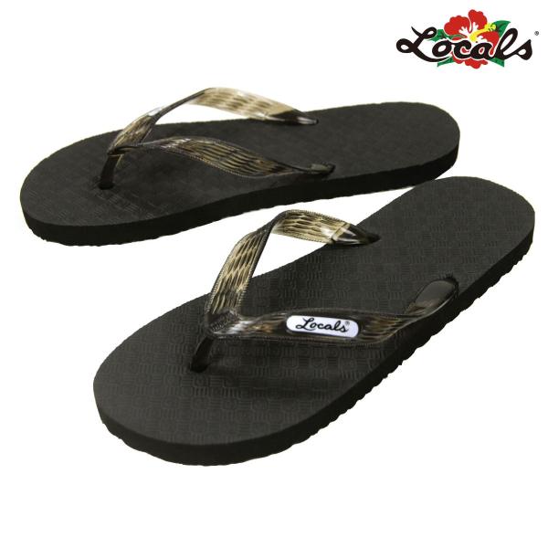 ローカルズ メンズ レディース サンダル 正規販売店 LOCALS ビーチサンダル トングサンダル LOCALS ORIGINAL SLIPPA SANDAL 1350 BLACK