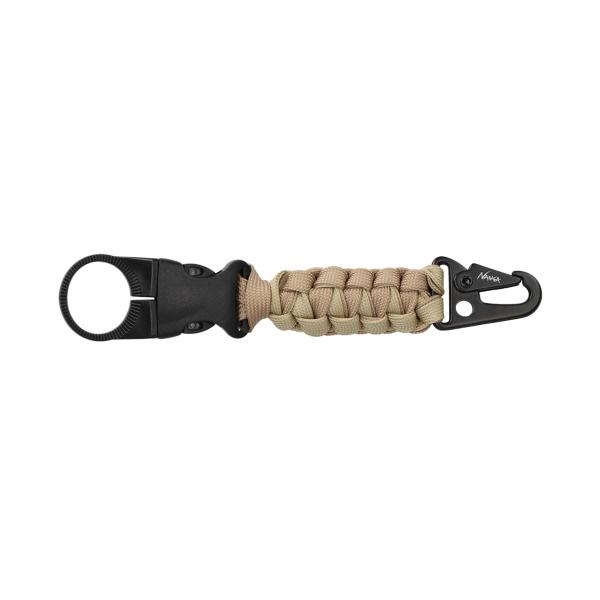 ナンガ メンズ レディース ボトルホルダー 正規販売店 NANGA カラビナ キーホルダー PARACORD BOTTLE HOLDER BEG BEIGE NA2443-1Z103