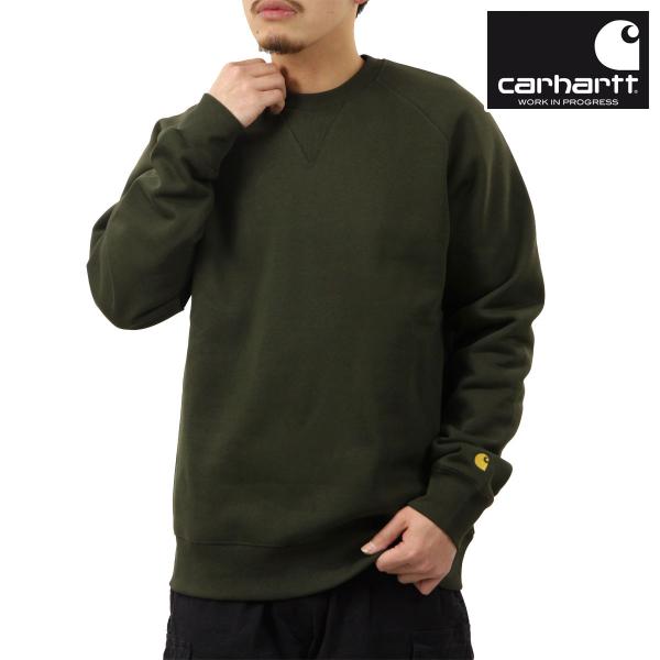 【ボーナスストア 誰でも+5% 6/19 0:00〜6/25 23:59】 カーハート メンズ スウェット 正規品 CARHARTT WIP クルーネック トレーナー CHASE SWEATSHI
