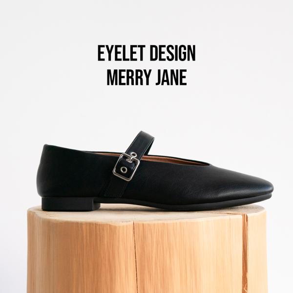極美品 fitfit メリージェーン パンプス 黒 軽量 本革 ストラップ 幅広 期間限定SALE】ポインテッドトゥメリージェーンパンプスストラップ