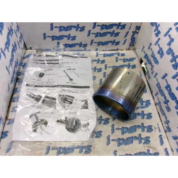 中古 ロッソモデロ マフラー 用 チタン テール マフラーカッター Ti-C