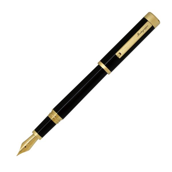 ���N�M �����e�O���b�p Montegrappa ZERO �[�� �u���b�N �C�G���[�S�[���h ����