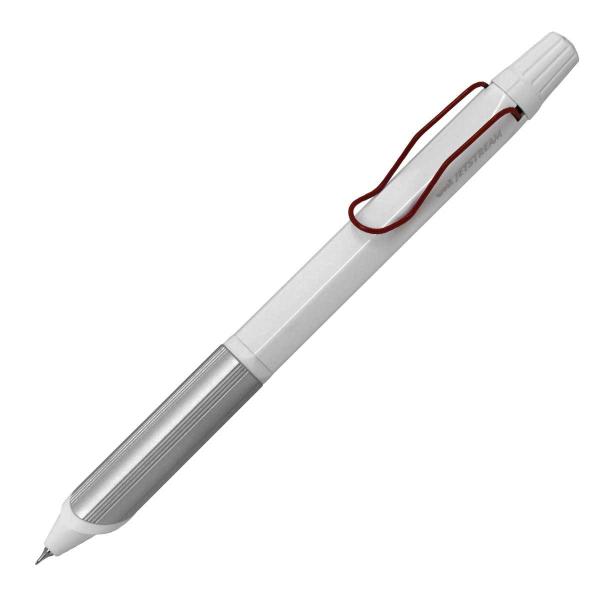 多機能ペン 三菱鉛筆ジェットストリーム エッジ 3 ホワイトレッド SXE3-2503-28 W.15 メール便可