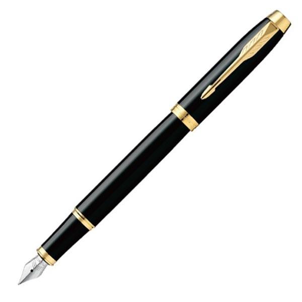 【美品】パーカー 万年筆 ブラック PARKER（パーカー） 万年筆 PARKER IM ブラックGT 即日 メール便可