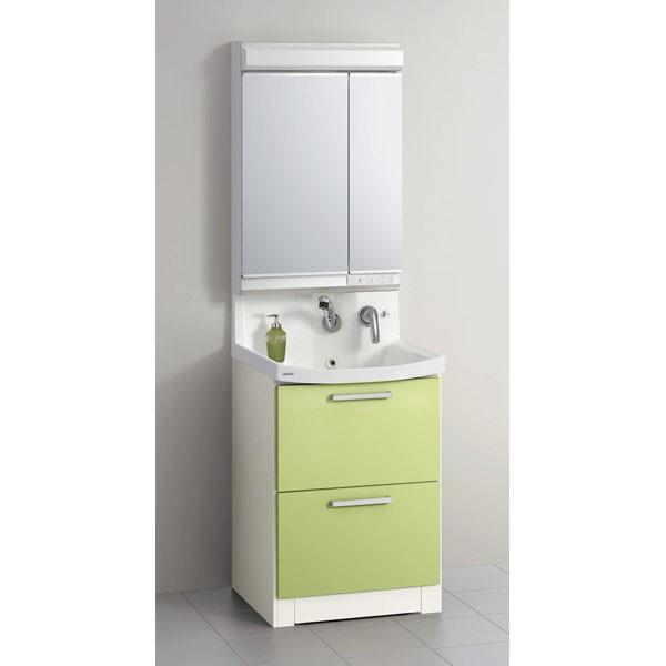 クリナップ 洗面化粧台 ファンシオ 間口60cm オールスライドタイプ 体重計収納付き Led2面鏡セット Cle Fancio 600ts 2keiko I Port Yahoo 店 通販 Yahoo ショッピング