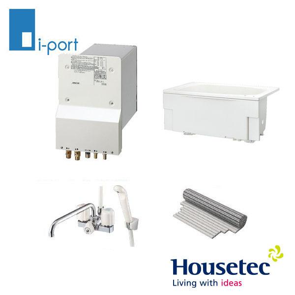 ハウステック カベピタ ガス給湯器 ハウステック カベピタパックイン WF-807L 1200浴槽セット