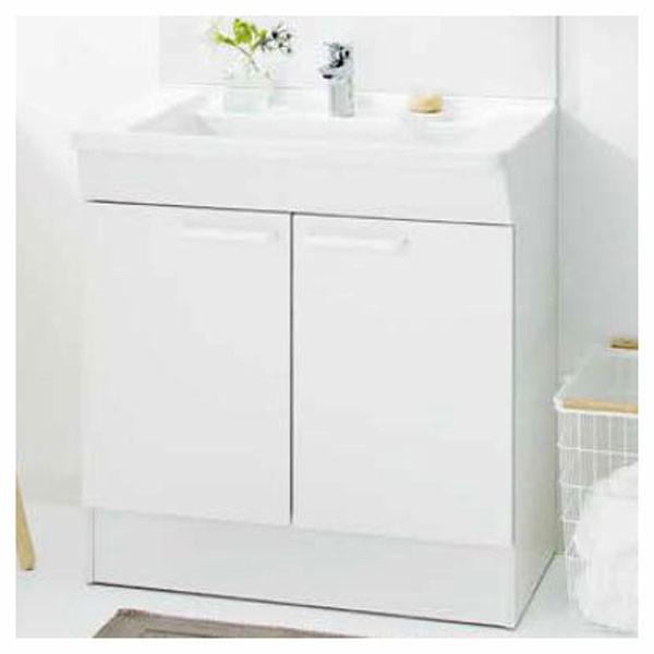 TOTO Bシリーズ 化粧台本体 間口750mm エコシングル混合水栓 TOTO Bシリーズ 化粧台本体 間口750mm エコシングル混合水栓