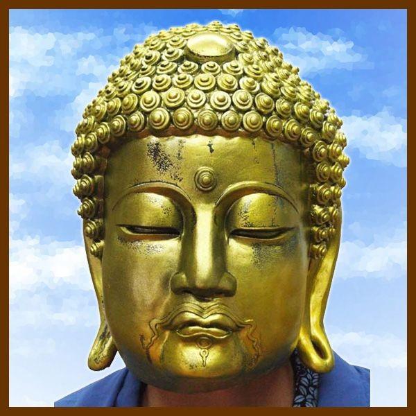 大仏 マスク かぶりもの 仏像 なりきり イベント コスプレ ゴムマスク