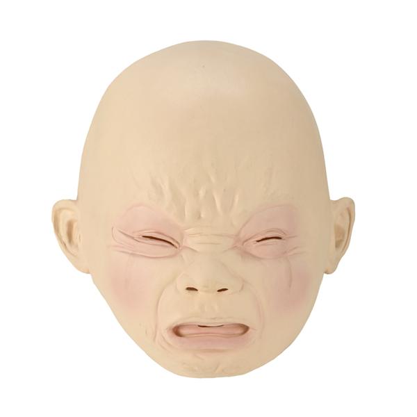 泣き顔赤ちゃんマスク 赤ちゃんマスク /赤ちゃん かぶりもの 泣き顔 マスク コスプレ 仮装