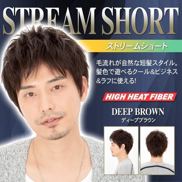 ヘアネット付 ラパンドアールオム ストリームショート ディープ