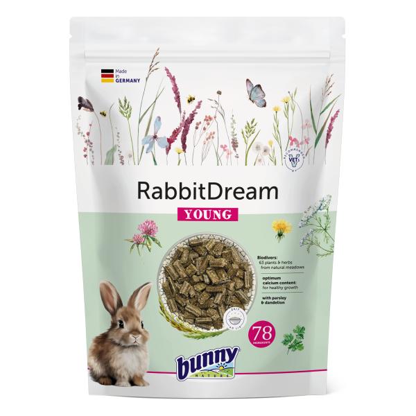 バニーネイチャー ラビットドリーム ヤング 1.5kg 子うさぎ用 フード 総合栄養食 ペレット 獣医師推奨