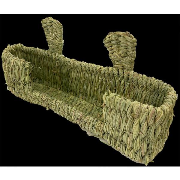 かじり草牧草BOX　うさぎ　食器　牧草入れ　川井　KAWAI