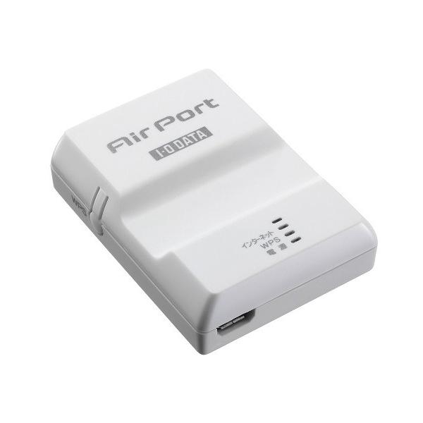 I-O DATA WN-G150TRW nテクノロジー対応 150Mbps(規格値) ポケットルーター ホワイト