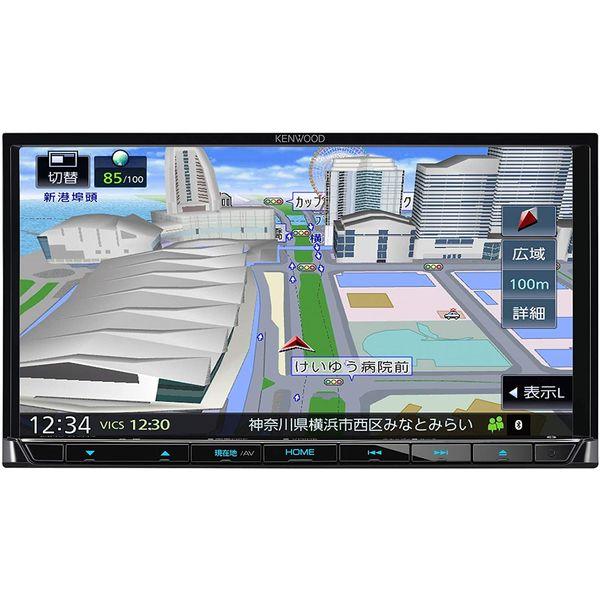 ★ケンウッドMDV-S707 2019年データ メモリーナビ フルセグ Bluetooth 連動ドラレコ付★ ケンウッド 彩速ナビ MDV-S707 7型 カーナビ