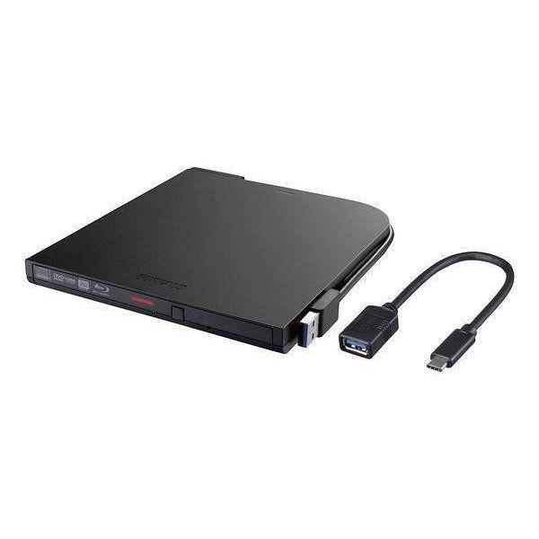 新品同BUFFALOポータブルBlu-rayドライブBRXL-PT6U3-BKE BUFFALO（バッファロー） BRXL-PT6U3-BKE ブラック ポータブル