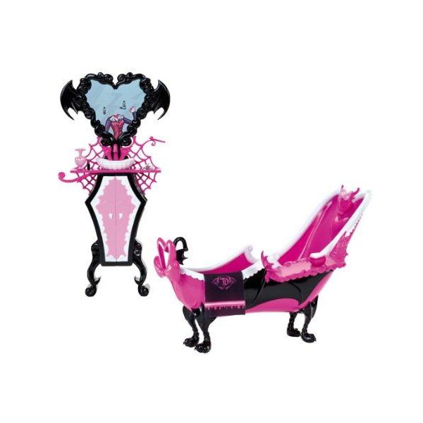 モンスターハイ 人形 ドール フィギュア ドラキュローラ パウダールーム プレイセット Monster High Draculaura Powder Room Playset Buyee Buyee Japanese Proxy Service Buy From Japan Bot Online