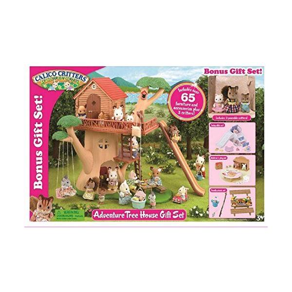 calico critters country treehouse gift set