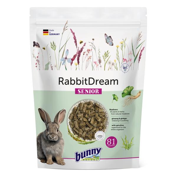 bunnyNATURE ラビットドリーム シニア1.5kg うさぎ　給仕量制限無 バニーネイチャー 獣医師推奨