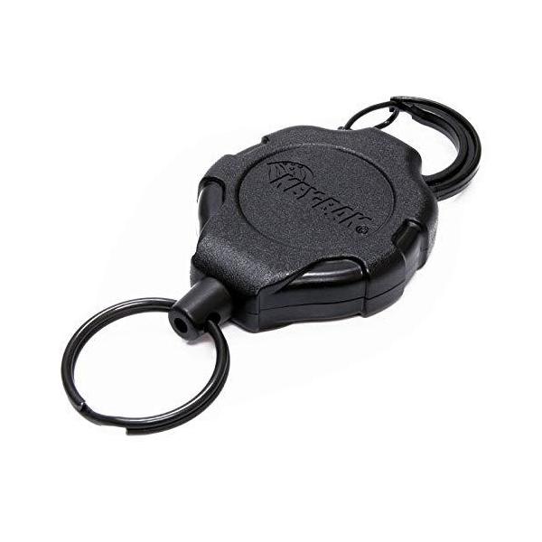 KEY-BAK キーバッグ ラチェット キーリール オートロック キーリール 鍵 紛失防止 安全 防犯 【日本正規品】