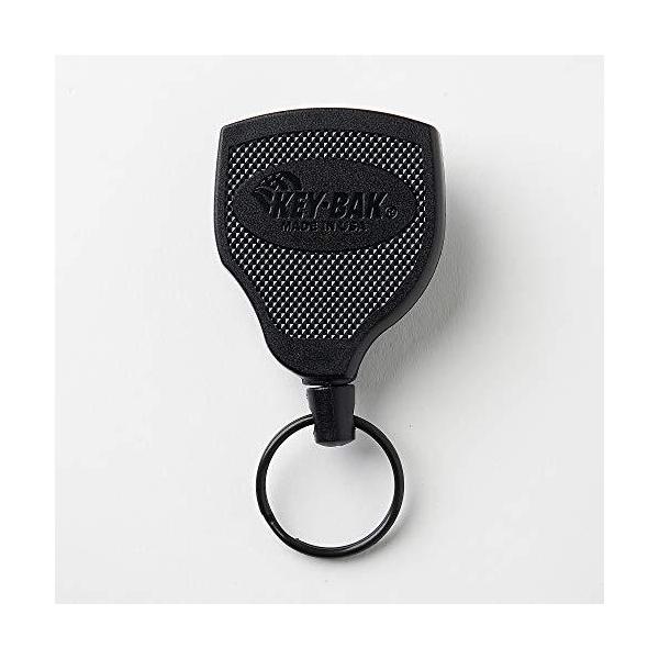 KEY-BAK スーパー48 DXタイプ 120cmケブラーコード 【KEYBAK 正規代理店】 (ブラック)