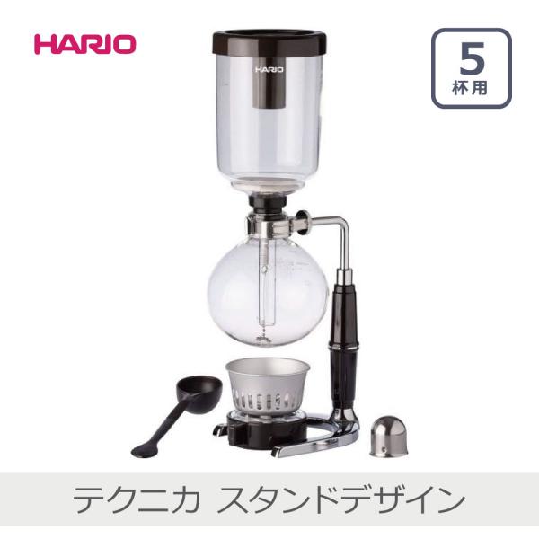 HARIO テクニカ スタンドデザイン 5杯用 | TCA-5 コーヒーサイフォン 5杯用 600ml 業務用 カフェ 日本製