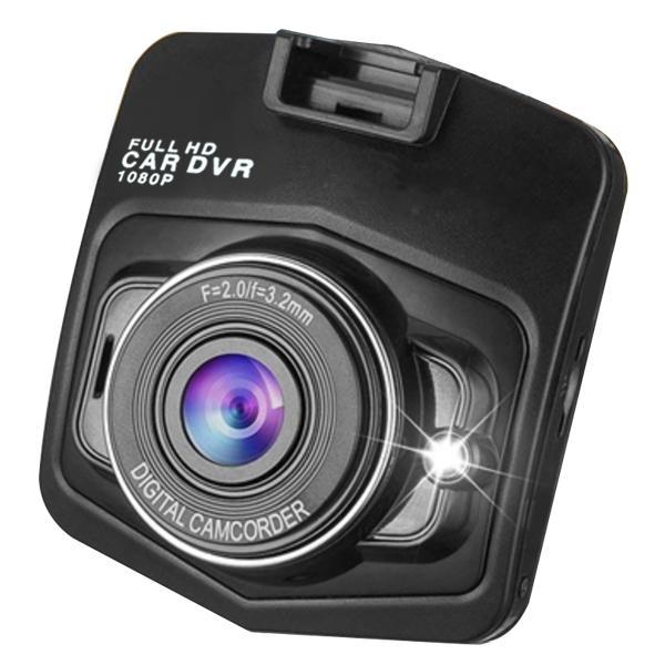 ドライブレコーダー 2.4型 液晶モニター 小型カメラ 高画質 自動録画