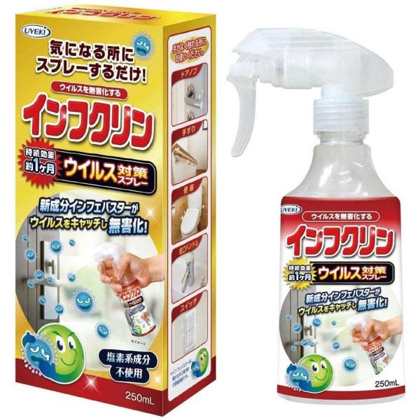 相場2500円→数量限定の衝撃価格399円！新成分「持続型抗ウイルス剤」を配合したウイルス対策製品ウイルスをキャッチし低減する事で、ウイルスの付着を防ぎます！持続効果は約1ヶ月！さらに即効性もあります。ドアノブ・手すり・リモコン・便座など、...