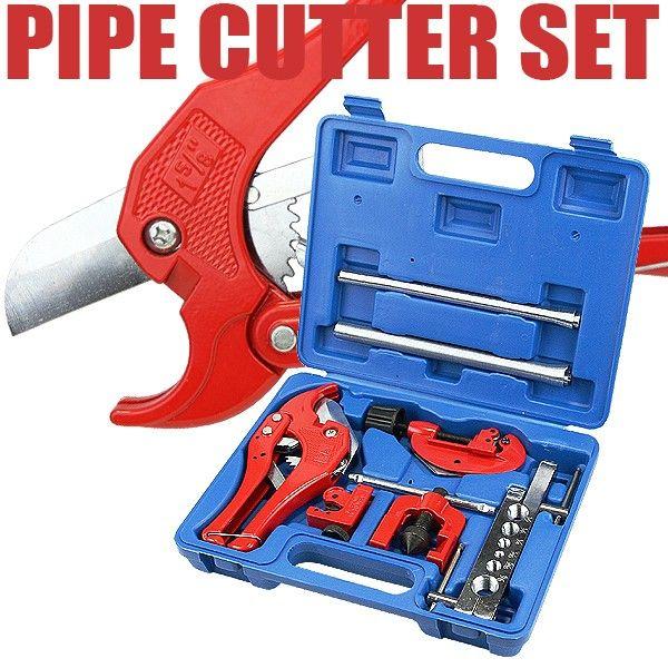 パイプカッター 工具セット 塩ビ管カッター 切断工具2種 スプリング式ベンダー フレア加工 収納ケース付き Diy 折り曲げ プロ仕様 パイプカッターセット Pip 0003 I Shop7 通販 Yahoo ショッピング