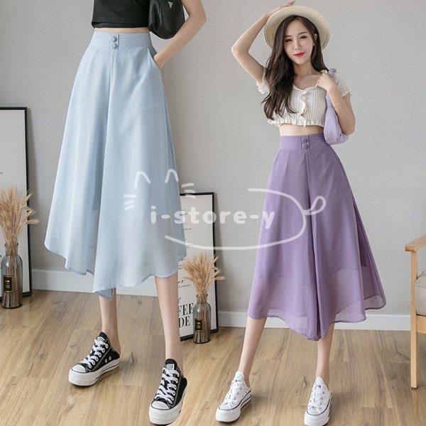 メンズファッション 取扱店舗限定アイテム ガウチョパンツ コーデ 40代 夏 7分丈 ワイドパンツ レディース ボトムス ズボン スカート風 大きいサイズ 体型カバー きれいめ ゆったり 美脚 着痩せ 通勤 新品 9gvz3gably Www Ludlowbar Com Au