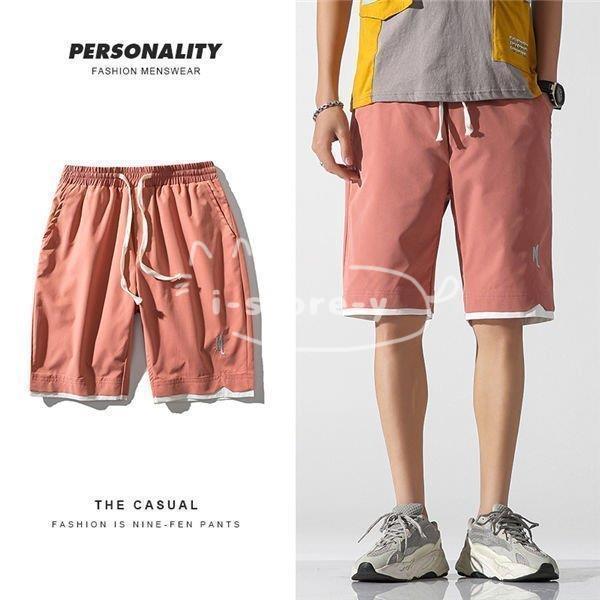 ハーフパンツ メンズ ショートパンツ 涼しいパンツ 膝上 短パン 薄手 イージーパンツ スウェットパンツ ショーツ 海 プール ビーチパンツ夏 代30代40代50代 Ls Nk あいストアヤフーショッピング店 通販 Yahoo ショッピング