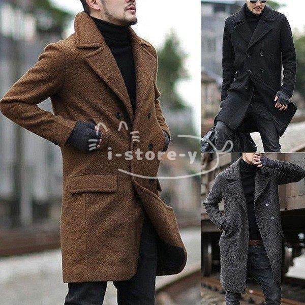 チェスターコート メンズ 40代 50代 紳士服 ロングコート ジャケット ラシャコート 黒 ビジネス 大きいサイズ 細身 通勤 秋冬 4色 4l Ls Nwt あいストアヤフーショッピング店 通販 Yahoo ショッピング