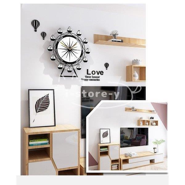 新品 おしゃれ 北欧 掛け時計 かわいい 車用品 子供 キュート 観覧車 ホワイト ブラック インテリア時計 玄関 入学祝い 掛時計 ギフト 音がしない 掛け時計 壁掛け時計 カラー 1 Color Www Futurefamous Media