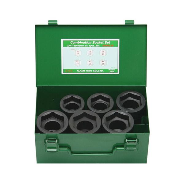 FPC 6WBQS6 インパクト コンビソケット セット 差込角19mm 6pc（インパクト）