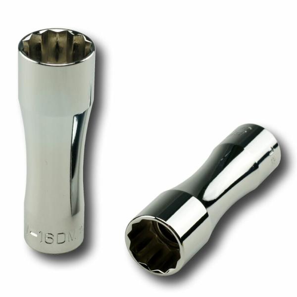 在庫数1 FPC 3PW16DM スーパースリムプラグソケット(マグネットタイプ) 12角 差込角9.5mm 対辺16mm