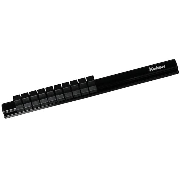 在庫数1 Ko-ken RSAL300-1/2X10 Z-EAL アルミ ソケットレール 1/2