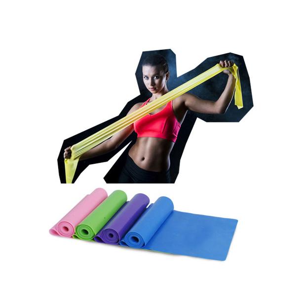 ★幅広のラバー素材で伸縮自在！！★鍛えたい部位に応じて使い方は色々！★気になる所をシャイプアップ、筋力UP・リハビリに大活躍！★ヨガやバレエなどのストレッチのお供に♪★畳めるので持ち運びにも便利です♪★色々なストレッチ方法を試してみてね♪